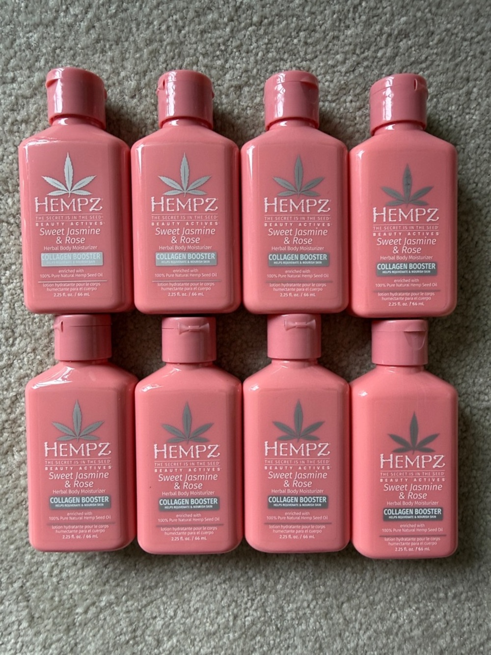 Hempz Sweet Jasmine & Rose Hydrating Body Moisturizer - 2.25 oz